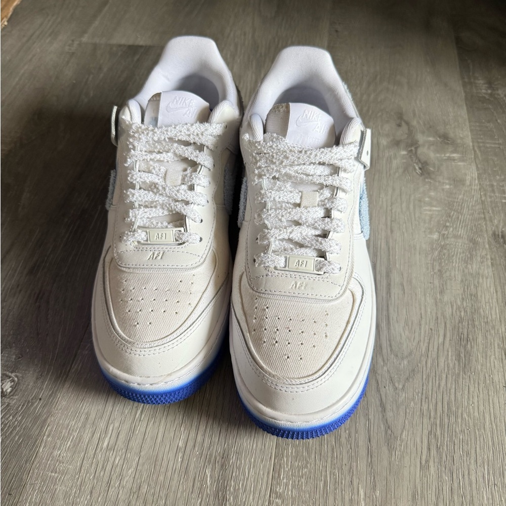 NIKE AIR FORCE 1 SHADOW 'CHENILLE SWOOSH' BLUE TINT